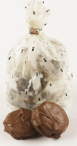 Scott's Cakes Milk Chocolate Covered Cool Mint Oreos in a 1 Pound Ghost Bag