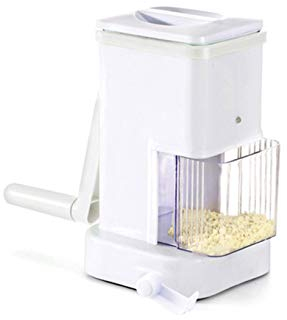 Accessori da cucina Grattugia elettrica per formaggio Con Contenitore Bianco