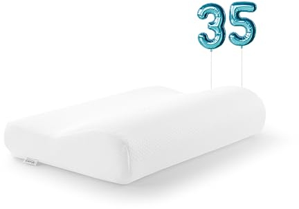 TEMPUR Original Junior cuscino per bambini in memory foam, cuscino ergonomico di sostegno al collo per la fascia d’età dagli 8 anni in su, sensazione rigido, Junior (40 x 26 x 7/4 cm)