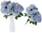astylishome Künstlicher Blumenstrauss 10 Pcs Künstliche Blüten Blumen Rosen Kunst Rosen Kunstblumen Klein Dekoration für Hochzeit Party Deko DIY Basteln 1216