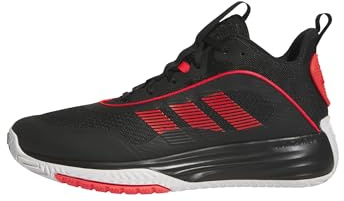 adidas Hombre Ownthegame 3.0 Shoes, Core Black/Lucid Red/FTWR White, 42 2/3 EU