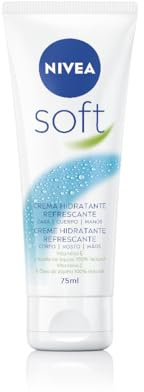 NIVEA Soft (1 x 75 ml), crema multiuso con olio di jojoba e vitamina E, idratante intensiva per la cura della pelle del viso, del corpo e delle mani, senza parabeni