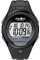 Ironman Unisex Quartz Watch with LCD Dial Digital Display and Black Resin Strap T5K608SU