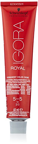 Schwarzkopf IGORA Royal Premium-Haarfarbe 5-5 hellbraun gold, 1er Pack (1 x 60 g)