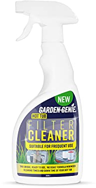 Garden Genie, detergente per Vasca idromassaggio, Liquido Trasparente, 10 x 6 x 25 cm
