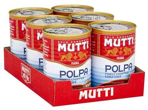 Mutti Finely Chopped Tomatoes 400g (Pack of 6)