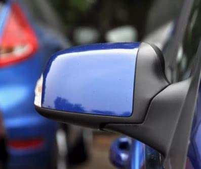 FEILIDAPARTS Tapa de espejo retrovisor de puerta lateral,intended for Ford Focus II Mk2 2005 2006 2007 (Azul a la derecha)