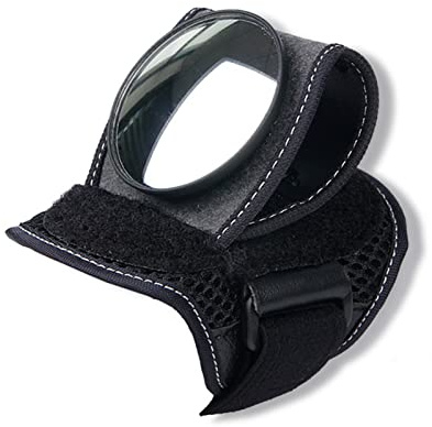JINGAN Specchio Bicicletta - Specchietti da polso per ciclismo - Specchietto retrovisore regolabile sicurezza per polso ciclismo bicicletta con fascia elastica, specchi bicicletta