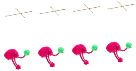 ifundom 4 Stück tierische Marionette Tiermarionetten Marionette Plüsch-Babypuppe Spielzeug für Kinder kinderspielzeug stofftier puppenaugen Leistung Plüschpuppe Kinder Marionetten Puzzle