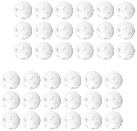 FELTECHELECTR 60 pezzi Palle Sonaglio Bianche in Plastica per Giocattoli Ragazzo Ragazza Inserti Sonori Morbidi per Peluche Fai da Te e Progetti Creativi Sensoriali