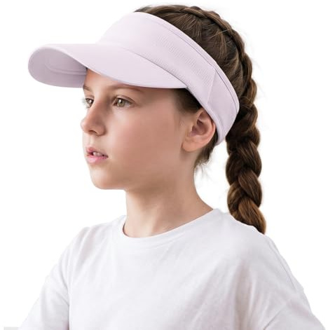 DRESHOW Solskyddsmössa för Barn för Flickor och Pojkar UV-skydd Andningsbar Elastisk Sportmössa för Tennis Golf Strand Sommar och Utomhusbruk för 3-10 År