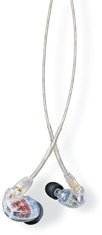 Shure SE535 - headphones (Intraaural, In-ear, 3.5 mm (1/8), Transparent, 18 - 19000 Hz, -18 - 57 °C)