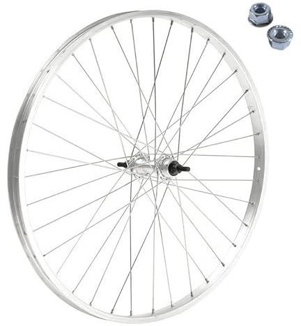 C2638AST Cerchio/Ruota Anteriore 26” x 1. 3/8 Attacco Standard Alluminio/Acciaio Bici CityBike da Passeggio Epoca