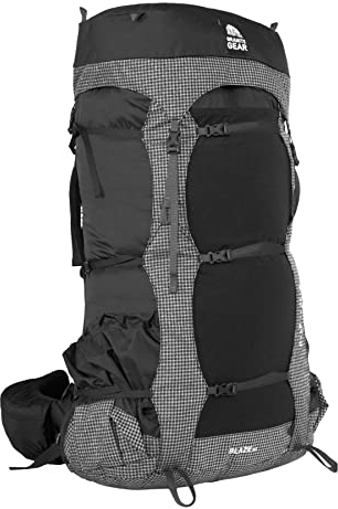Granite Gear Blaze Rucksack, 60 l, Black/Black Gingham Regular