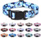 Suredoo Hundehalsband Verstellbares, Weich & Komfort Nylon Hunde Halsband für Kleine Mittlere Große Hunde Welpen Katzen (S, Camo Blau)