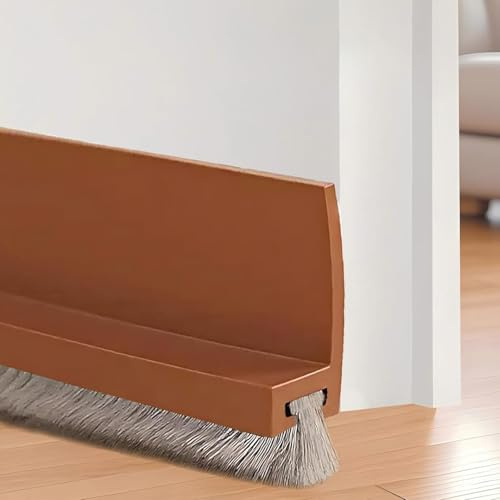 Midslinee 100cm Marrone Guarnizione a Spazzola per Porte