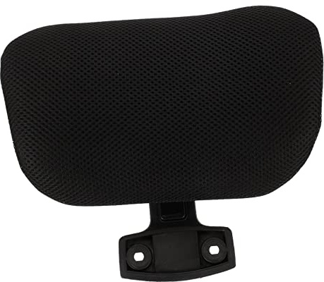 LOORGVEL Cuscino Per La Testa Della Sedia Da Ufficio Regolabile in Altezza Tessuto a Rete Traspirante e Supporto Staccabile, Poggiatesta Per Computer Per Uso Ufficio e Workstation