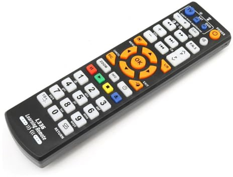 Télécommande globale à rayonnement infrarouge pour lecteur de disque optique, câble, récepteur satellite, contrôle magnétoscope, télécommande programmable avec fonction d'apprentissage