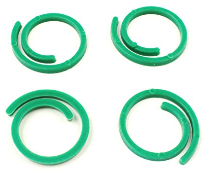 Pflanzenklammern Pflanzenbinder Pflanzenclip Pflanzenringe 20 mm klein 40 Stück