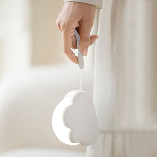 Annmore Nachtlicht Baby Stilllicht Wolke LED Nachtlampe Kinder Dimmbar Batterie Nachttischlampe Mutterschaft Baby Erstausstattung Neugeborene Geschenk Mädchen