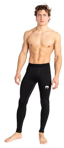 Venum, Contender Pantalon de Compression, Homme, S, Noir/Blanc