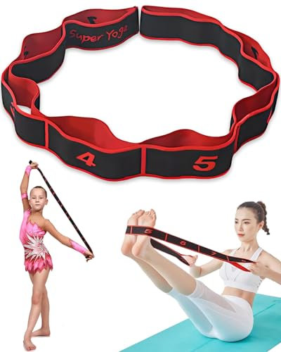 Stretch Strap,Stretch Band,Resistance Bands for Gymnastics Training,Yoga,latin Exercise (90CM)