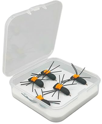 Elnwnnkc De 5 appâts flottants araignées en Mousse flottent à la Mouche sèche pour l ' activité de pêche en Plein air Option de Plusieurs Couleurs appâts artificiels d ' Imitation réalistes