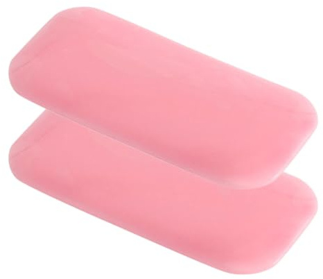 Mipcase 2 Piezas Soportes para Pestañas Postizas de Silicona, Almohadillas Reutilizables Ergonómicas, Resistentes a Deformación, para Aplicación Profesional en Estudios de Pestañas