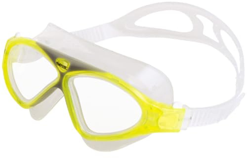 SEAC Vision Jr Occhialini a Mascherina da Nuoto in Piscina e in Mare Unisex Bambini