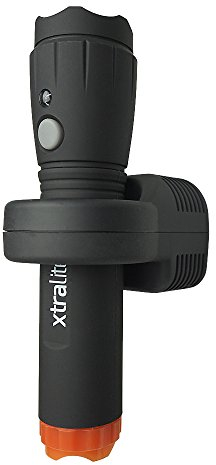 Xtralite NiteSafe 3-in-1 Rechargeable LED Torch, Night Light, and Automatic Power Failure Light – Induction Charging, Weatherproof, 80 Lumens – Energy Efficient for Home, Camping, and Emergencies