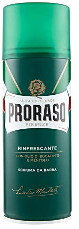 Schiuma da barba Eucalipto Proraso 400 ml.