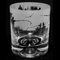 Animo Glass Fishing Scene Whisky Tumbler