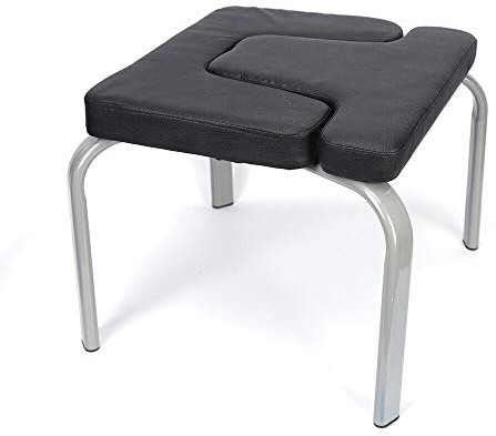 Aohuada Yoga Inversion Stuhl Yoga Hocker Yoga Kopfstand Bank Yoga Inversion Stuhl Hocker Handstand zur Linderung von Müdigkeit Family Gym Kopfstandhocker Kopfstandstuhl Yogastuhl ÜbungsstuhlStahl