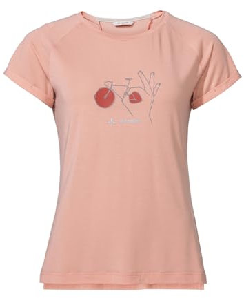 VAUDE T- Shirt Cycliste 2 pour Femme, Rose (Soft Rose), 44