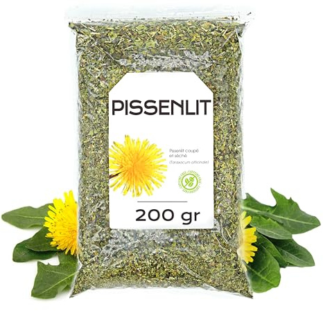 Diente de León Infusión 200 gr - Té de Hojas Diente de León - Propiedades Naturales - Infusión de Hierbas (200 gr)