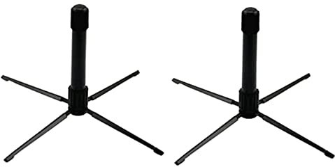 TOYANDONA 2stücke Faltbarer Flötenständer Tragbarer Ständer Für Flöte Und Klarinette Stabil Und Platzsparend Für Zuhause Oder Unterwegs Vielseitig Einsetzbar Für Holzblasinstrumente