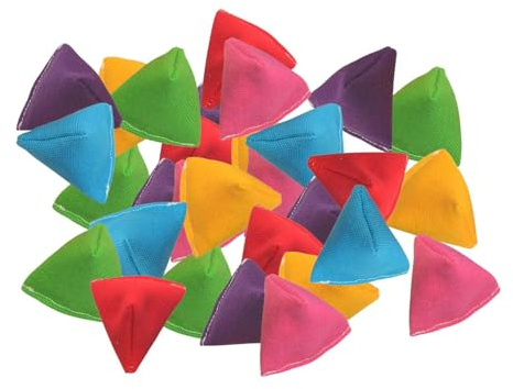 F Fityle 30 Mini Sacchetti di Fagioli da Lancio, Gioco di apprendimento, Mini Sacchetti di Sabbia da 4 cm, Bambini Che lanciano di Fagioli per in Classe,