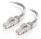 C2G 0.3 m Cat6 Booted Unshielded Network Patch Cable - Grey
