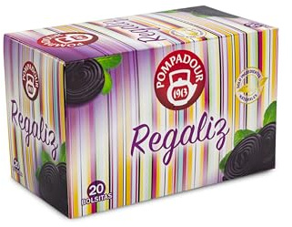 Pompadour Infusión Regaliz - 20 Bolsitas