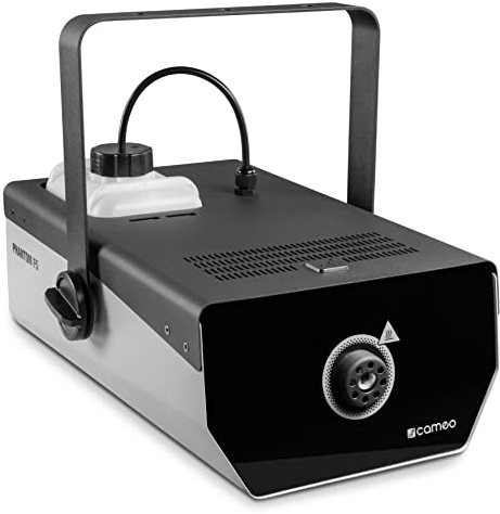 Cameo PHANTOM F5 - Nebelmaschine mit 1500 W Heizleistung und Zweifarbiger Tankbeleuchtung, schwarz