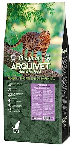 Arquivet Original - Sterilized - steriliserad kattfoder - kyckling och ris - 7 kg
