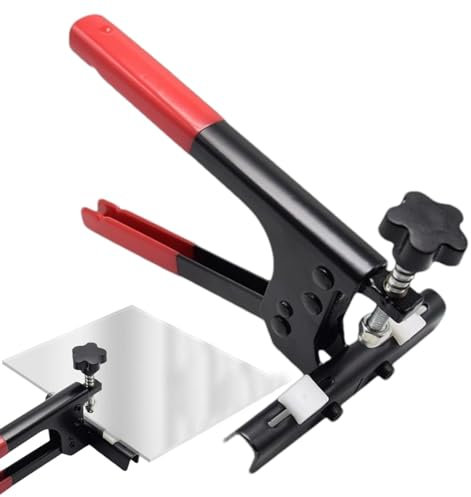 Glaszangen – Glasschneidezangen, Keramikfliesenbrechzangen | Keramikfliesen-Brechzange, Hochleistungs-Fliesenschneider, Manuelles Keramik-Schneidwerkzeug