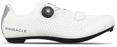 Pinnacle Unisex Radium Road Cycling Shoes White 10 (45)