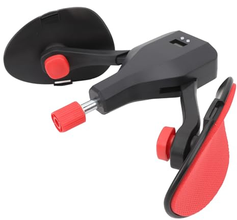 Dilwe Allenatore per Cosce, Attrezzatura per Esercizi per Gambe con Tensione Regolabile da 10-35 Kg con Contatore Digitale per Palestra di Casa, Cuscinetti in Schiuma EVA a Comfort Migliorato, (BLACK)