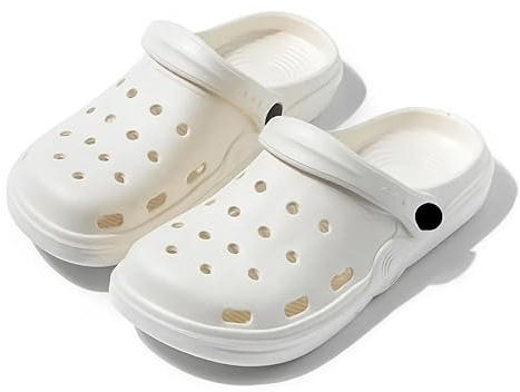 Clogs Unisex Homme Femme ado – Sabots et Mules de Plage antidérapantes, Sandales légères EVA – Chaussures Confortables d'été Piscine Plage Jardin 36-42 EU