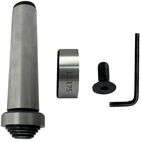 MT3 Shank Slitting Saw Arbor for Milling & Lathe Tools | Compatible with Slit Discs, M12 x 1.75 Drawbar