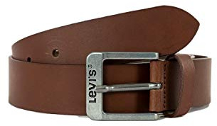 Levi's Herren FREE Gürtel, Braun (Medium Brown 28), 110
