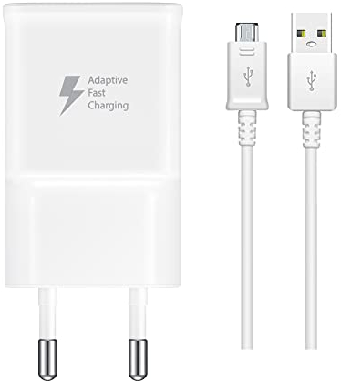 Schnellladegerät Netzteil 1M Micro USB Ladekabel Adapter für Samsung Galaxy S7 S7 Edge S6 S5 S4 A11 A01 A02 A10 M10 A6 A6+ 2018 J4+ J6+ J3 J5 J7 A3 A5 A7 Xcover4 3 Galaxy Tab A10.1/A 7.0 (2016)