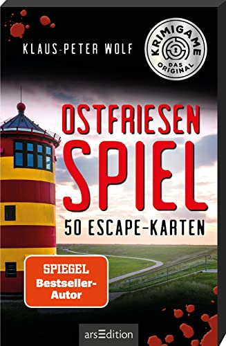 Ostfriesenspiel: 50 Escape-Karten | Ein Krimi-Game von Bestseller-Autor Klaus-Peter Wolf
