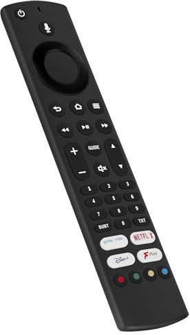 VINABTY Fire Telecomando vocale sostitutivo adatto per TCL QLED Television, 4K Ultra HD CF63K Series 55CF630K 50CF630K